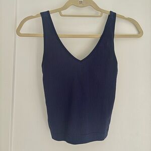 Old Navy NWOT Navy Blue Fitted Tank Top